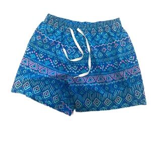 Chubbies Swim Shorts Trunks 5.5” Size Medium Blue Pink